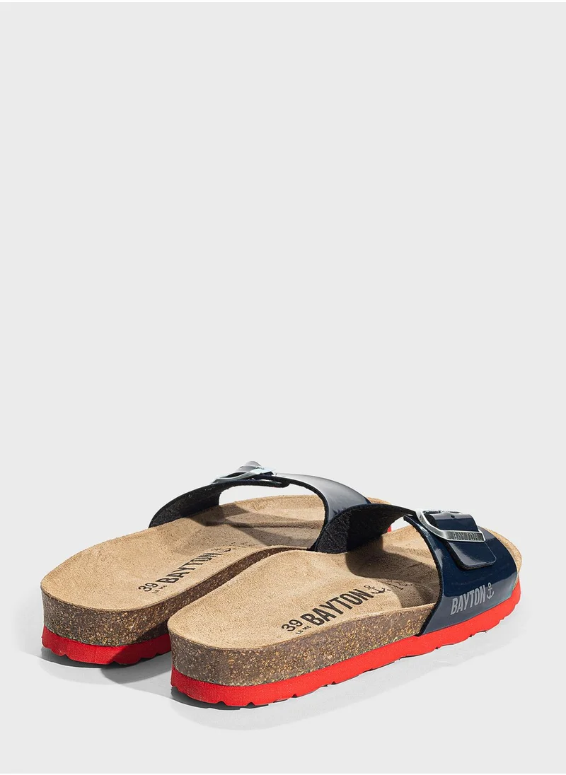 BAYTON Prague One Strap Platform Sandals