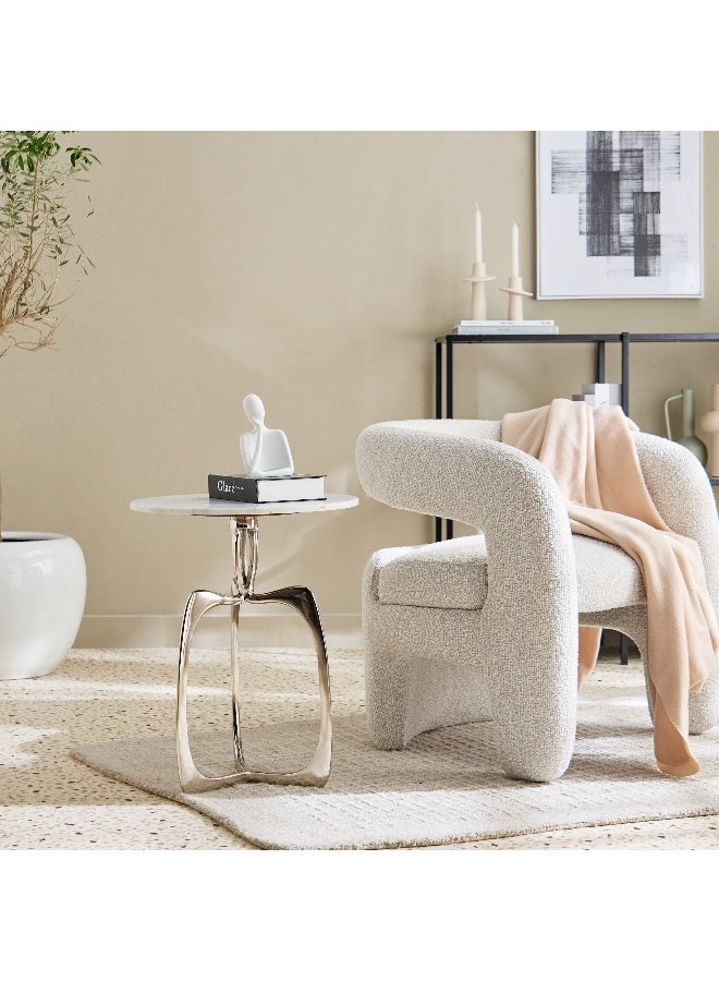 Home Box طاولة أكسنت بسطح رخام أصلي من آرتش NXT - Image 4