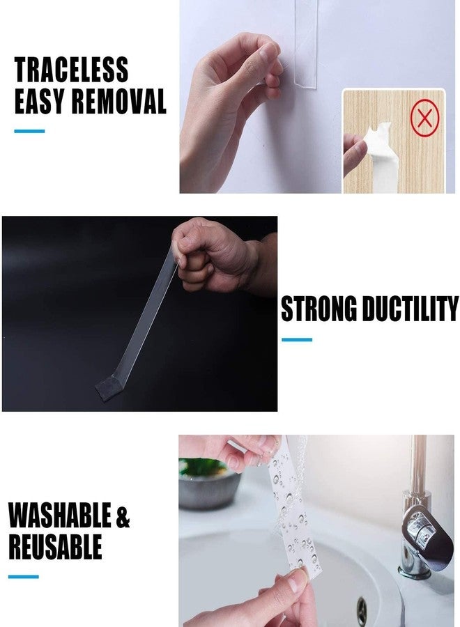 PackSmith nano tape double sided tape waterproof heavy duty - Multipurpose removable traceless, Mounting Adhesive Tape for Walls, (Set of 1, 3 meter) - Image 3