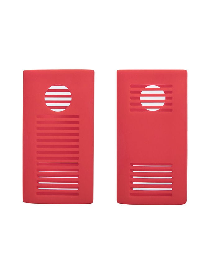 NIBEMINENT Elastic Silicone Sleeve Case For SSD Drive Red 