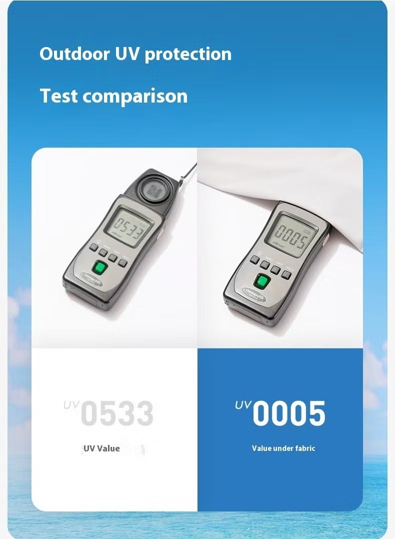 REXCHI Sun Protection Women's Cycling Mask - Full Coverage Neck & Face UV Block Fabric Cool Veil Anti-UV Sports Mask with UPF50+ for Biking, Hiking & Everyday Wear - Image 4