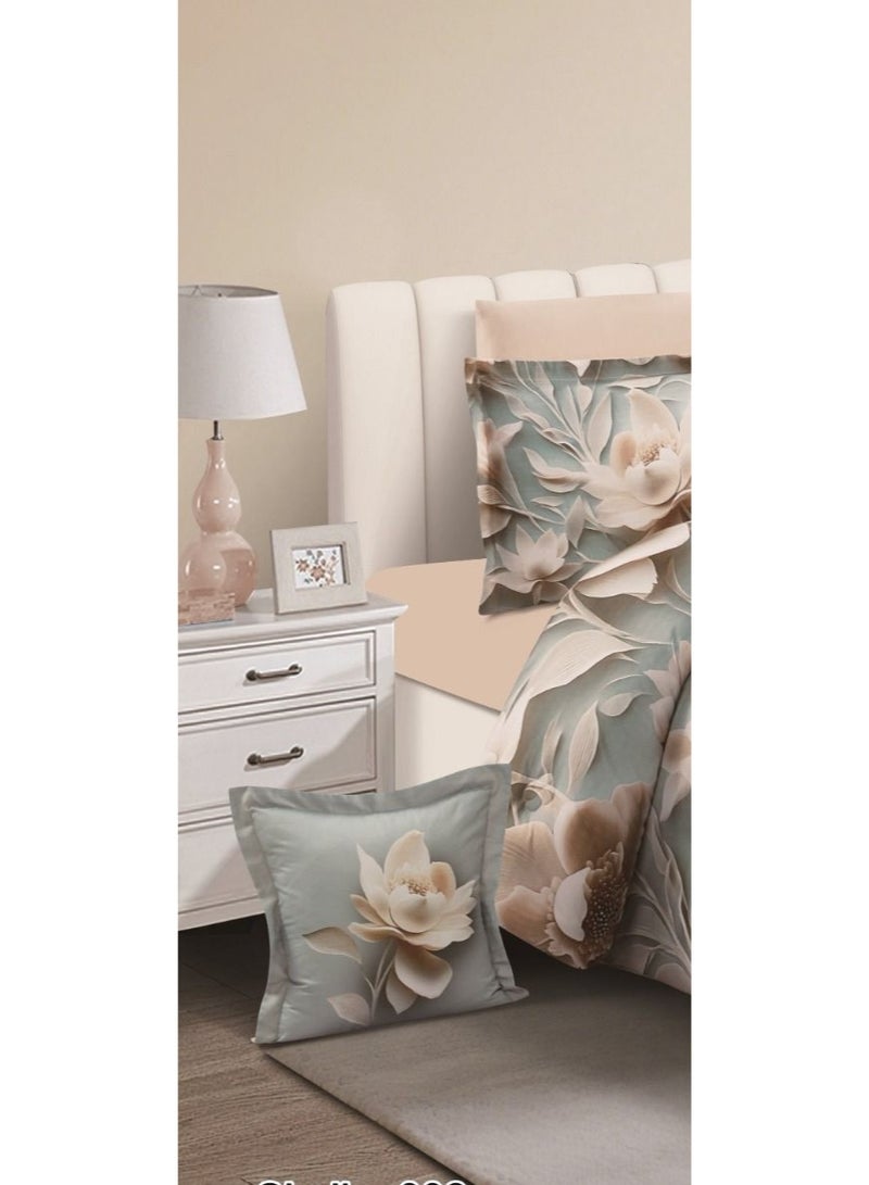 Horse Summer 3D printed single bedspread to give you comfort and the beauty of nature, size 170*220 cm - Image 2