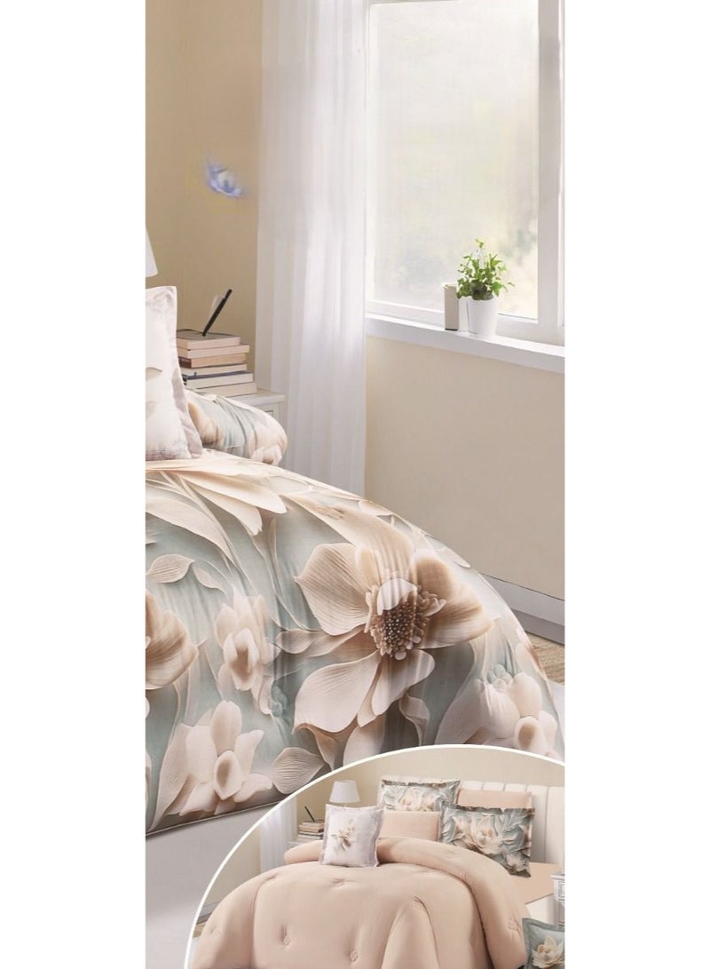 Horse Summer 3D printed single bedspread to give you comfort and the beauty of nature, size 170*220 cm - Image 4