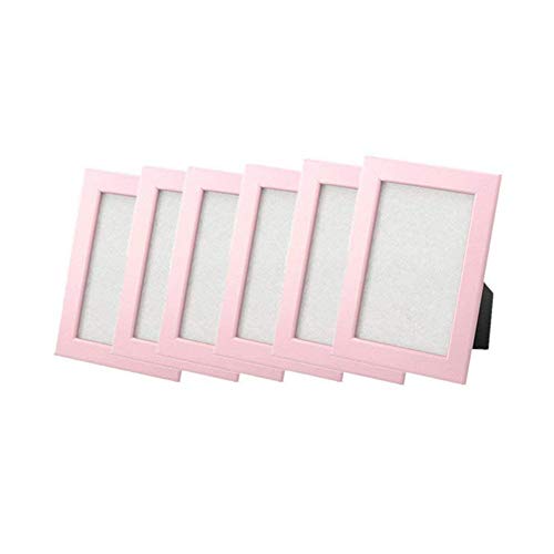 FISKBO FISKBO New frame photo picture 4x6 set of 6 4X6 pink 