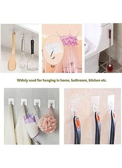 Generic 20 Pieces Heavy Duty Self-Adhesive Hook for Bathroom And Kitchen  - Image 4