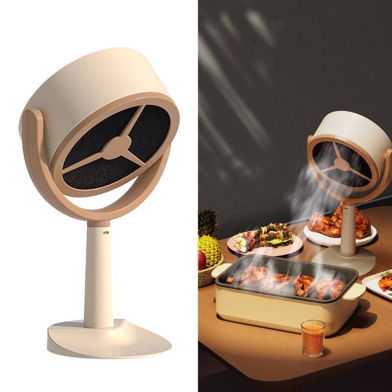 Desktop Range Hood Strong Suction Portable Adjustable Angle Desktop Cooker Hood for Kitchen Indoor BBQ Camping DC 5V - Image 5