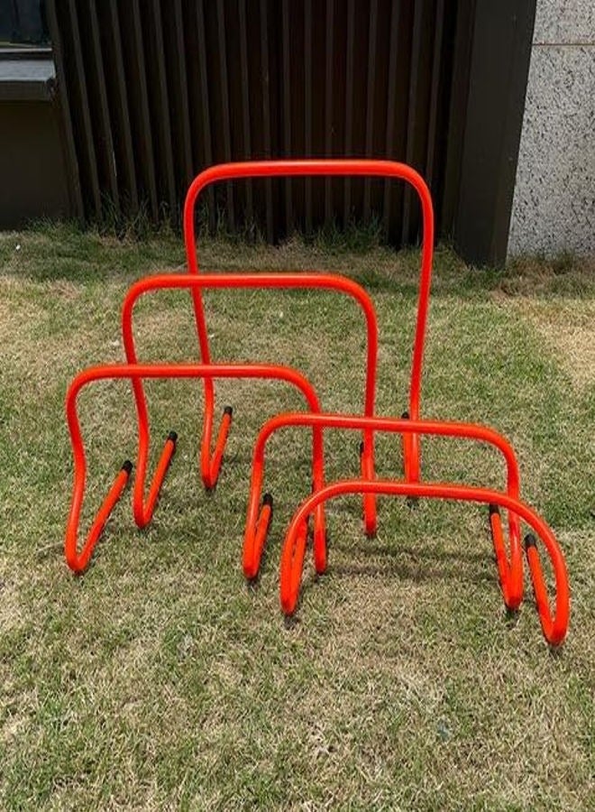 Generic Detachable Agility Training Hurdles- Sports Practice Equipment for Athletes, Soccer, Basketball, Football,or Plyometric Training, Set of 5 different Sizes (15cm, 23cm, 30cm, 40cm, 50cm)  - Image 5