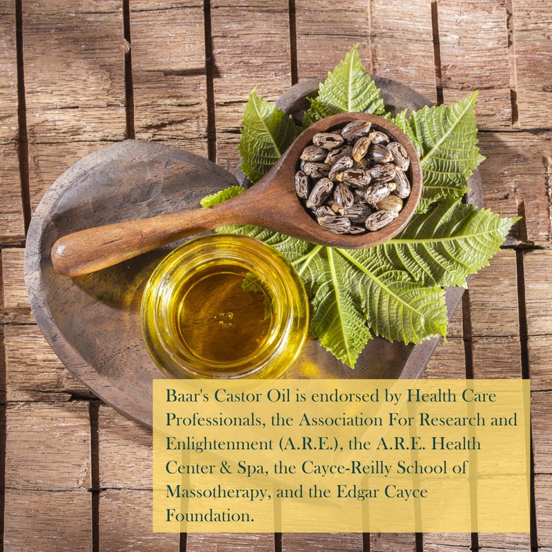 Baar Palma Christos Organic Castor Oil Products, Cold-Pressed, Hexane-Free, USDA Certified, for Skin, Hair, Massage & Castor Oil Packs, 32 oz - Image 4