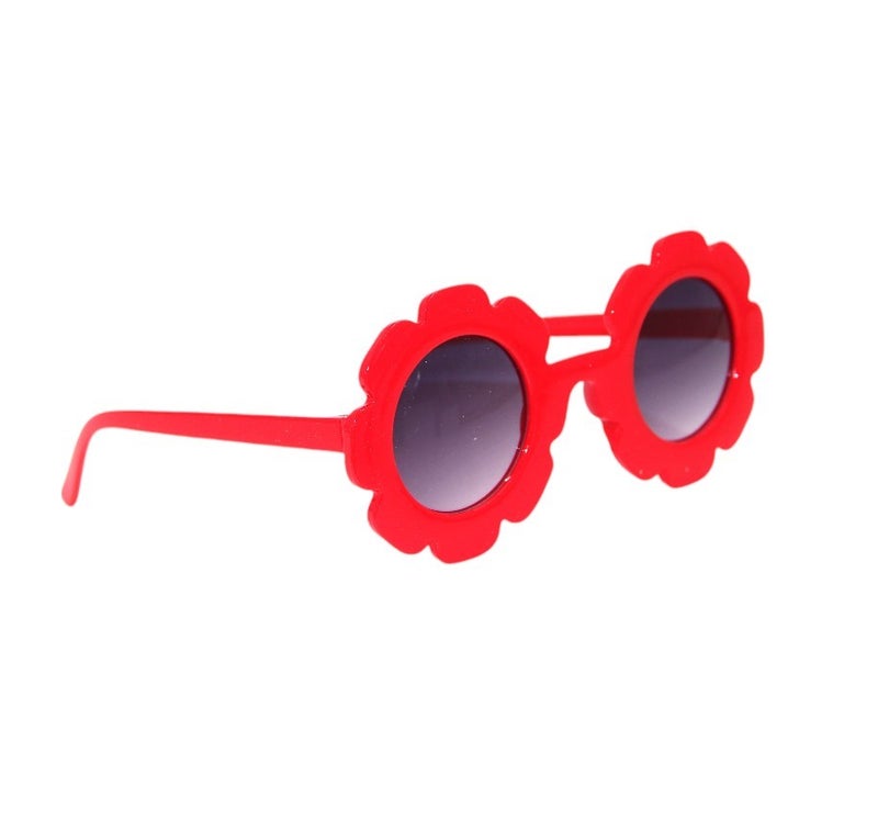 D'Daniela Dana Glasses and Bow Barrette Clip Set For Babies and Girls - Red - Image 4