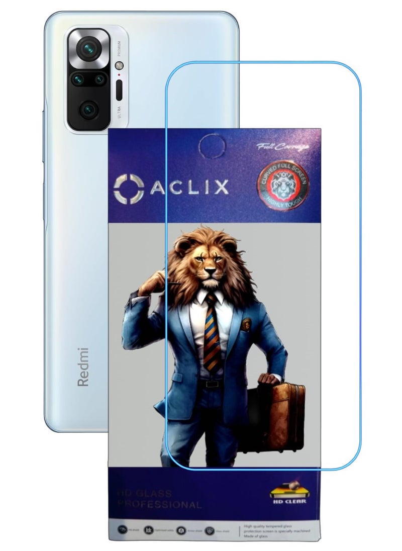 ACLIX Antistatic ESD Dustproof Premium Quality High Definition Clear Tempered Glass Screen Protector Designed For Xiaomi Redmi Note 10 Pro - Image 1