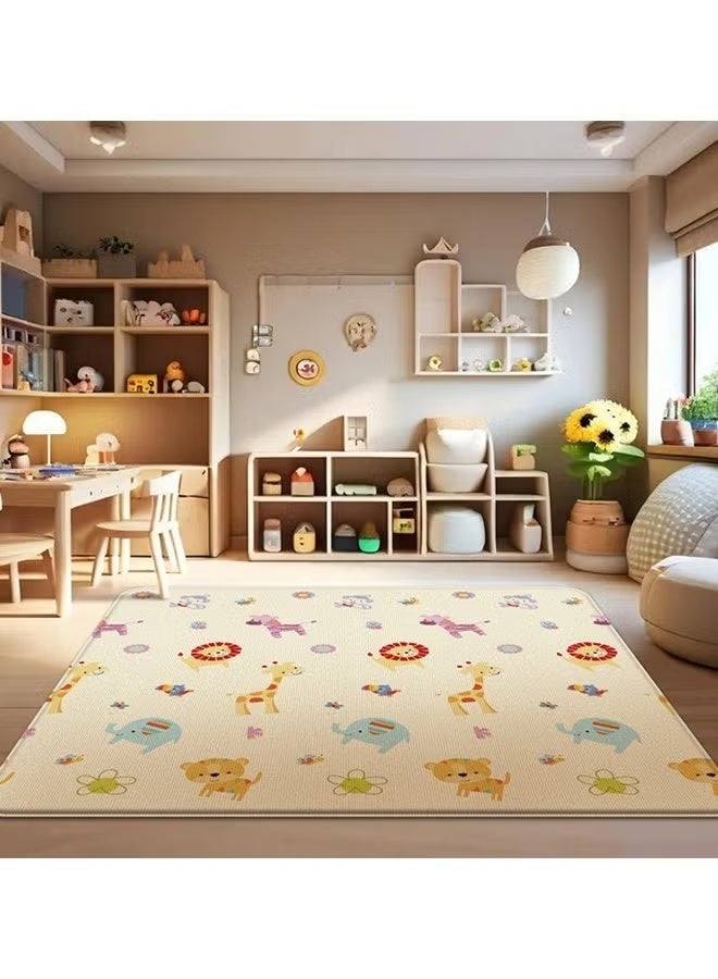 Foldable Baby Play Mat Extra Large Waterproof Activity Playmats for Babies,Toddlers, Infants, Play & Tummy Time,Reversible Kids Crawling Mat Foam Baby Mat for Floor with Travel Bag(200 * 180 cm) - Image 5