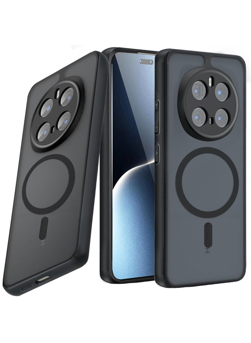غطاء مغناطيسي لهاتف Honor Magic7 Pro، متوافق مع MagSafe، غطاء خلفي من TPU+PC مقاوم للصدمات مع ملمس مات، حماية ضد البصمات، تصميم نحيف يناسب الجهاز. - Image 1