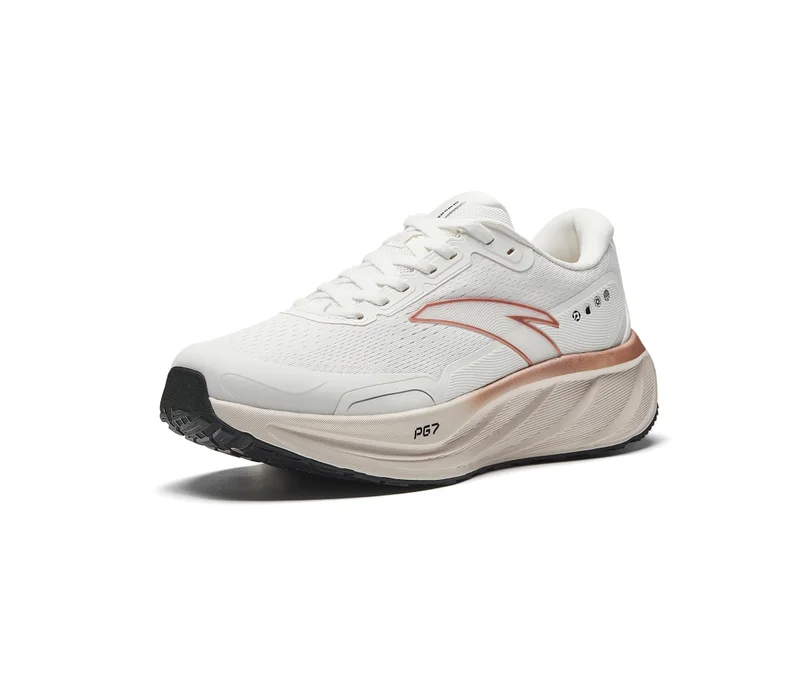 ANTA White/Golden PG7 - 2.5 | CUSHION RUNNING SHOES for Women | Best Price UAE