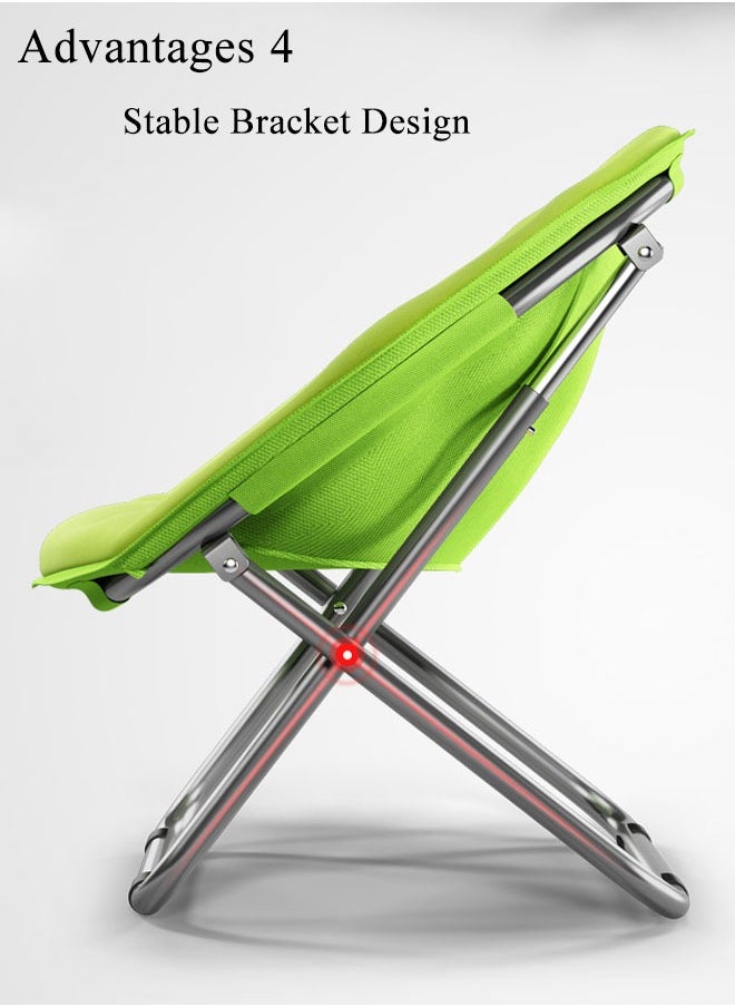 MLADEN - Folding Reclining ChairPortable Lounge Chair  Lazy Couch Widened Seat Design Balcony Leisure Chair For Meditation Reading Tv Watching Gaming (Grey) - Image 1