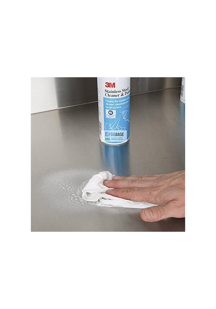 3M 3M Stainless Steel Cleaner and Polish 600 GMS - Image 3