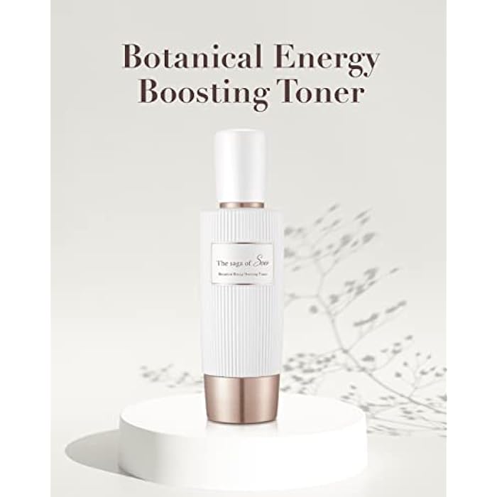 Sooryehan The SAGA of SOO Botanical Energy Boosting Toner (150 ml / 5 Fl Oz) - Korean Hydrating Skin Care by LG Beauty. Sensitive Skin. - Image 2