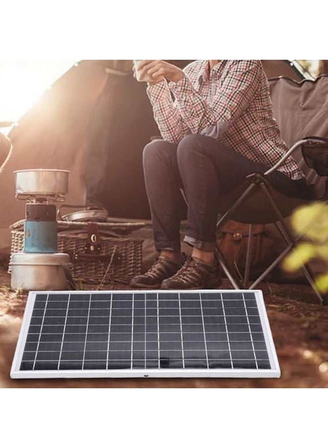 2PCS 10Watt Solar Panel Portable Battery Charger With 100A Controller For Camping - Image 5