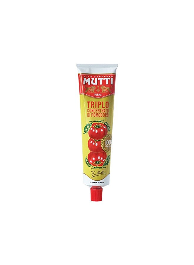 Mutti Mutti Triple Concentrated Tomato Paste (Triplo Concentrato), 6.5 oz. Tube |2 Pack | Italys #1 Brand of Tomatoes | Tube Tomato Paste | Vegan Friendly & Gluten Free | No Additives orPreservatives  - Image 1