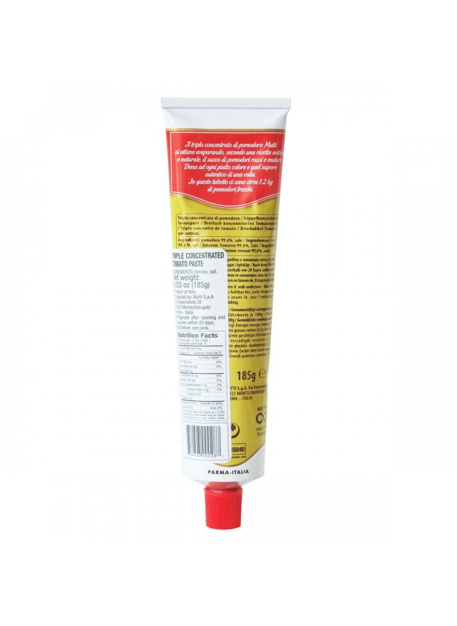 Mutti Mutti Triple Concentrated Tomato Paste (Triplo Concentrato), 6.5 oz. Tube |2 Pack | Italys #1 Brand of Tomatoes | Tube Tomato Paste | Vegan Friendly & Gluten Free | No Additives orPreservatives  - Image 3