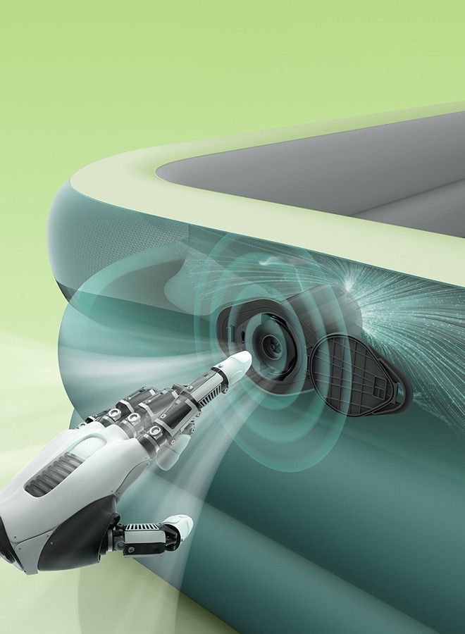 إن كي أكس حمام سباحة قابل للنفخ مع مظلة - Image 5