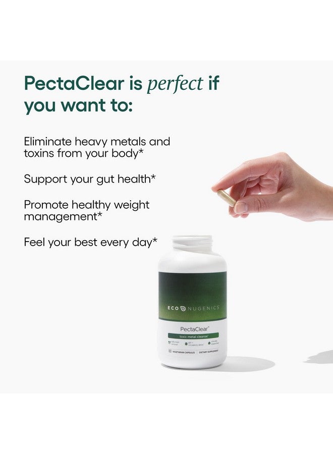 إيكو ناجينكس مكمل بيكتا كلير ديتوكس من إيكونوجينيكس لتنظيف الجسم من المعادن السامة - يزيل السموم بشكل طبيعي وآمن، ويحافظ على صحة الأمعاء والكبد والكلى - يساعد على تحسين الطاقة والوزن وتوازن الهرمونات - 60 كبسولة - Image 4