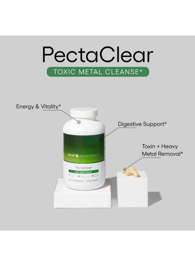 إيكو ناجينكس مكمل بيكتا كلير ديتوكس من إيكونوجينيكس لتنظيف الجسم من المعادن السامة - يزيل السموم بشكل طبيعي وآمن، ويحافظ على صحة الأمعاء والكبد والكلى - يساعد على تحسين الطاقة والوزن وتوازن الهرمونات - 60 كبسولة - Image 1