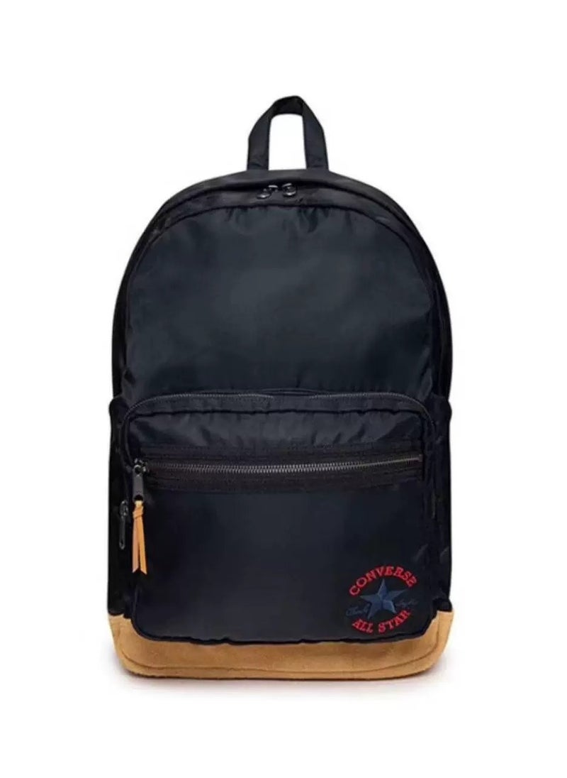 CONVERSE حقائب مدرسية كلاسيكية GO 2 لموسم العودة إلى المدرسة أساسيات حقيبة مدرسية جديدة حقيبة ظهر للسفر  - Image 1