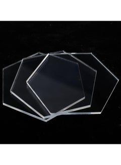 Clear Hexagon Acrylic Place Cards for Wedding Guest Names, Table Numbers, Dining Seating, Food Signs - Transparent Hexagon Cards for DIY Painting and Event Decoration (50 Piece) - pzsku/ZFD90A1899DCD24B22462Z/45/_/1724227255/5b1529ee-a008-4a02-9a73-abd22cf1483a