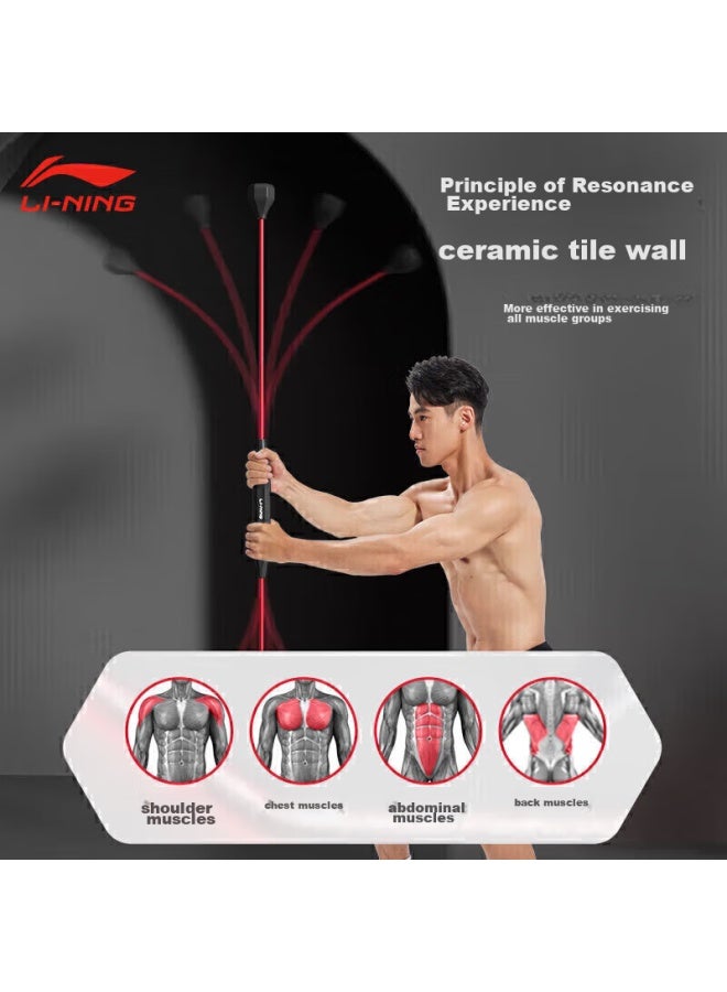 Li-Ning Li-ning Feili Shi Fitness Bar, Elastic Bar, Yoga Vibration Rod, Feilis Vibration Exercise Arm Bar, Fitness Equipment  - Image 4