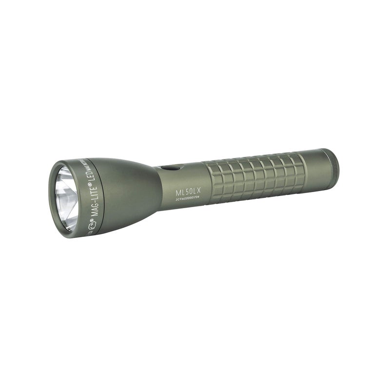 MagLite ML50LX 2Cell C LED Flashlight Adjustable Beam WaterResistant Multiple Light Modes Long Runtime TacticalStyle Grip Foliage Green - Image 2