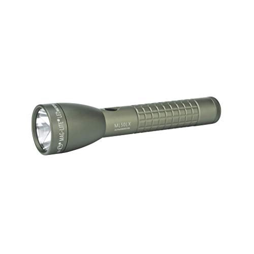 MagLite ML50LX 2Cell C LED Flashlight Adjustable Beam WaterResistant Multiple Light Modes Long Runtime TacticalStyle Grip Foliage Green - Image 1