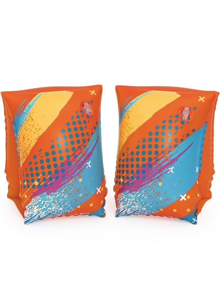 Bestway - Swim Safe ABC Colorify ToughLite Kids Inflatable Armband Floaties S/M - 32273 - Image 2