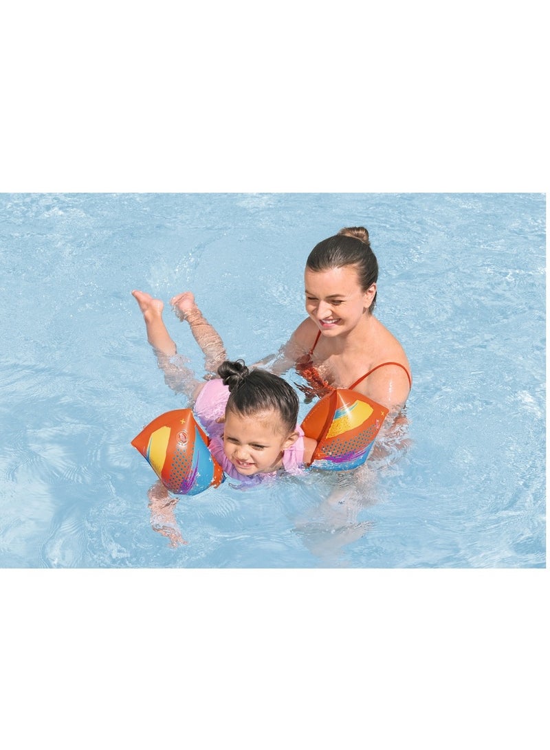 Bestway - Swim Safe ABC Colorify ToughLite Kids Inflatable Armband Floaties S/M - 32273 - Image 5