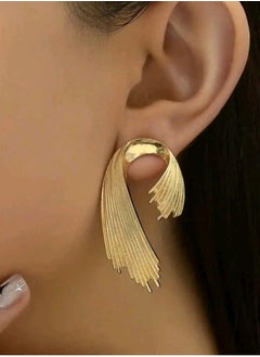 Shein Creative Shape Stud Earrings, Elegant Style, Unique Statement Jewelry  - Image 2
