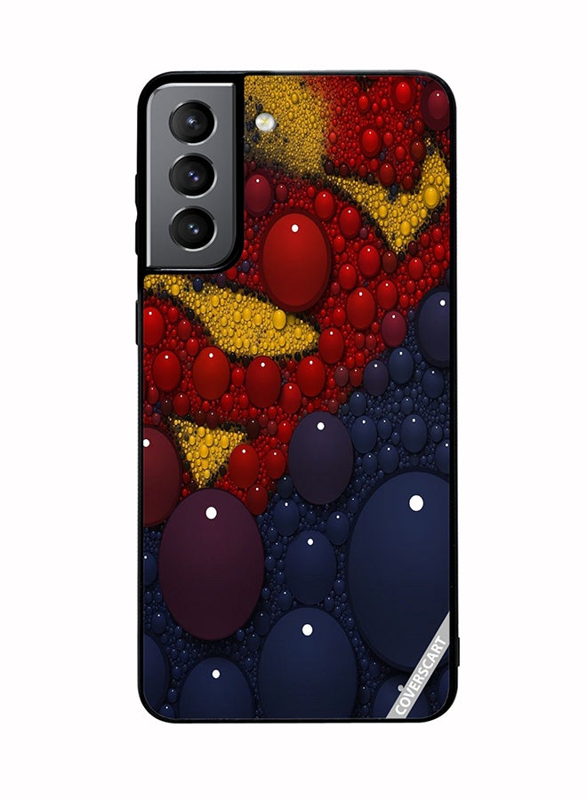COVERSCART Protective Case Cover For Samsung Galaxy S21 Plus 5G Superman Design Multicolour