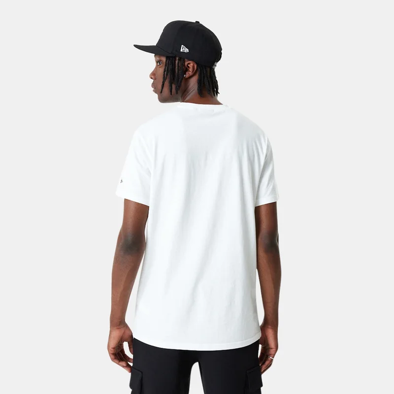 NEW ERA White Men's Essential T-Shirt for Men | Best Price UAE