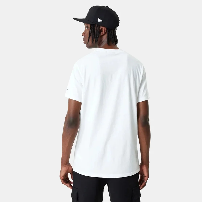 NEW ERA White Men's Essential T-Shirt for Men | Best Price UAE