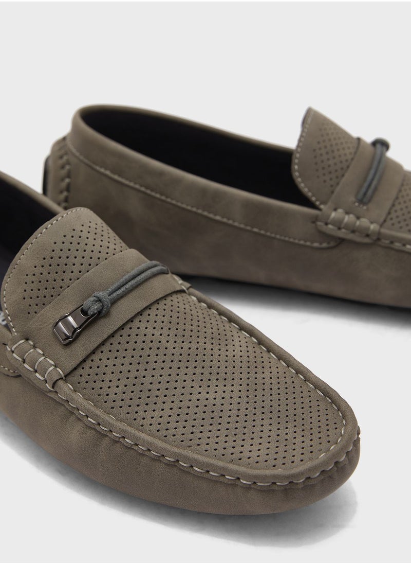 Robert Wood - Wash Look Moccasins - Image 1