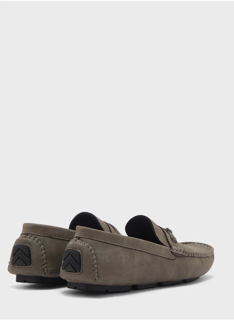 Robert Wood Wash Look Moccasins