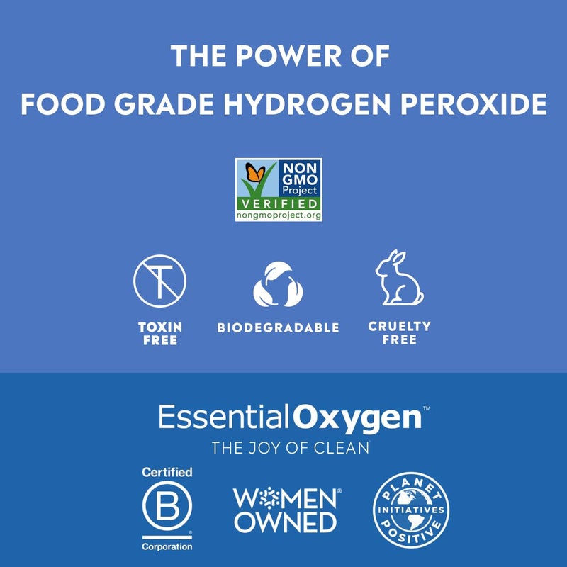 Essential Oxygen بيروكسيد الهيدروجين 3% للإسعافات الأولية، 8 أونصات - Image 3