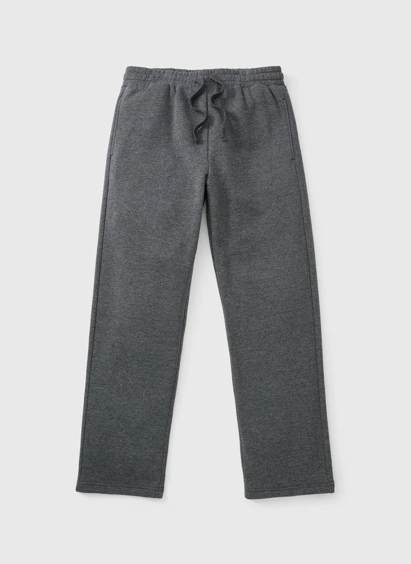 Matalan Grey Grey Essential Straight Fit Joggers for Men | Best Price UAE
