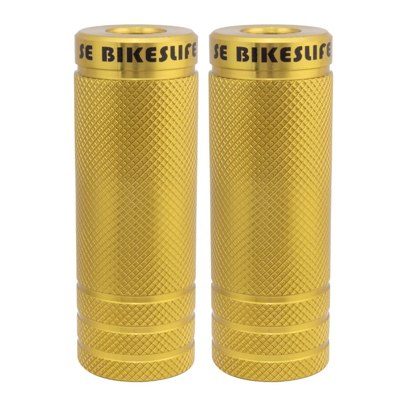 SE Bikes Wheelie Pegs Gold