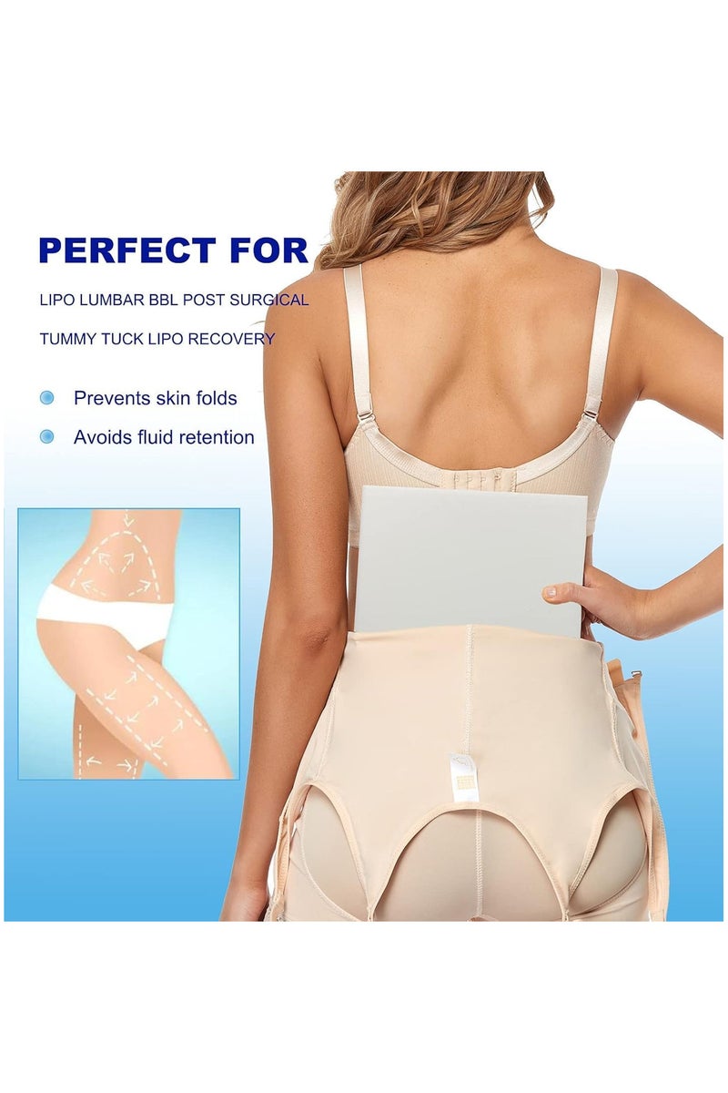 انسجام عبوتان من وسادات إسفنجية لشفط الدهون، ولوح إسفنجي لشد البطن، وملابس ضاغطة بعد شفط الدهون، وألواح إسفنجية للتعافي من شفط الدهون، وإمدادات لوحة بطن، ولوحة شفط الدهون بعد الجراحة - Image 5