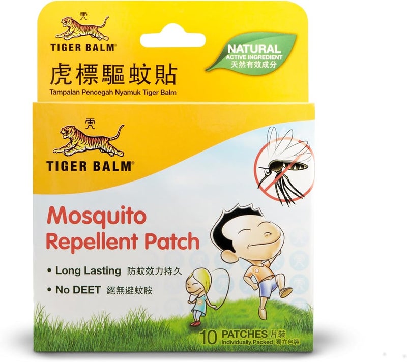لاصقات طاردة للبعوض Tiger Balm – 10 لاصقات - Image 1