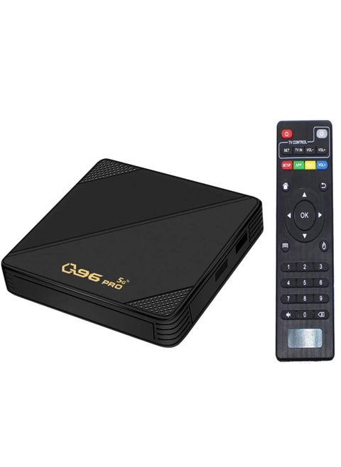 Q96 PRO Android TV Box 10.0 8GB 128GB Smart TV Box Android Box 905L2 Ultra HD 1080P 4K HDR WiFi 2.4GHz 5.8GHz Bluetooth 4.1 Set Top Box