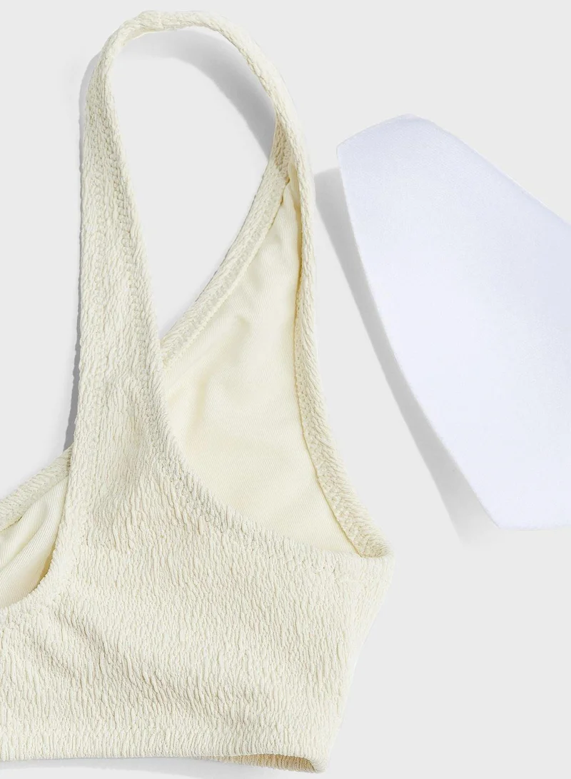 H&M Plunge Neck Bikini Top