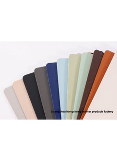 Custom Leather Mouse Pad Non-slip Gaming Office Laptop Small Square Mouse Pad Pattern Printed LOGO-Color:Other (pattern Size Color)-Pattern:Light Brown