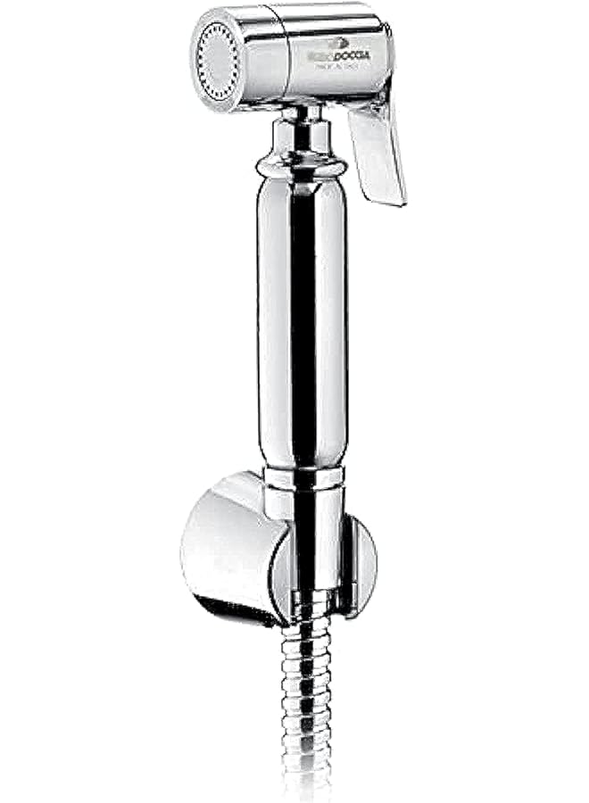 The Bros Brass Chromed Hand Shower With S.Steel Double Graff Flexible Hose 120 Cm - Image 1