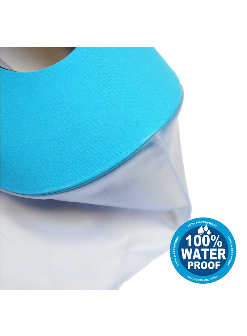 DUNISO Waterproof Kids Cast Cover Long Leg For Shower, Child Wound Barrier Bandage Protector For Bath, Watertight Cast Bag For Foot Ankle Orthopedic Boot, Keep Casts Bandage Dry  - Image 5
