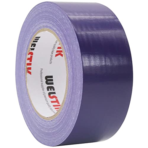 WELSTIK Professional Grade Purple Duct Tape, Waterproof Duct Cloth Fabric,Duct Tape for Photographers,Repairs, DIY, Crafts, Indoor Outdoor Use,2 Inch X 45 Yards, Purple - Image 1